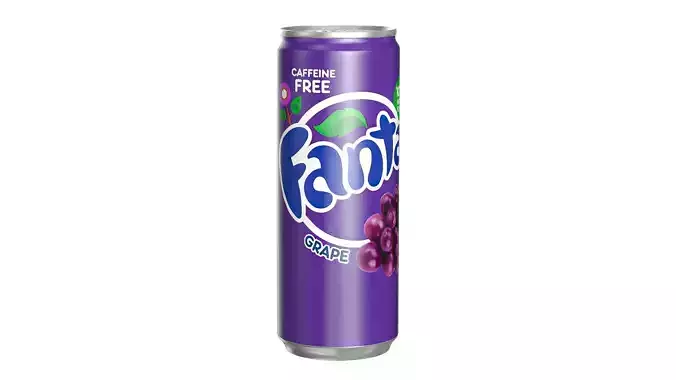 Fanta Grape Drink Can Slim 250ml 02