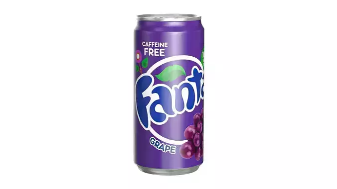 Fanta Grape Drink Can Sleek 250ml 04