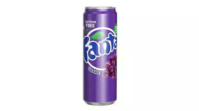 Fanta Grape Drink Can Sleek 355ml 08