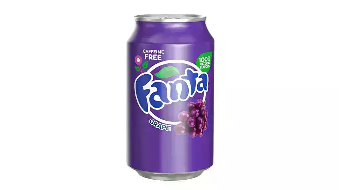 Fanta Grape Drink Can 330ml 10