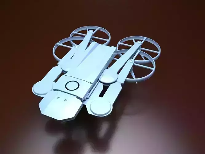 Drone from Division 2 3D print model