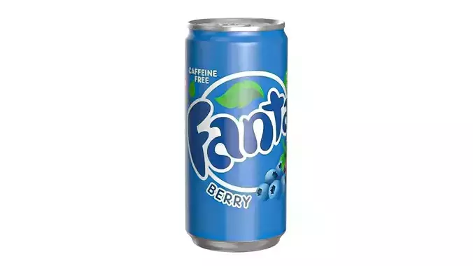 Fanta Berry Drink Can Slim 190ml 01