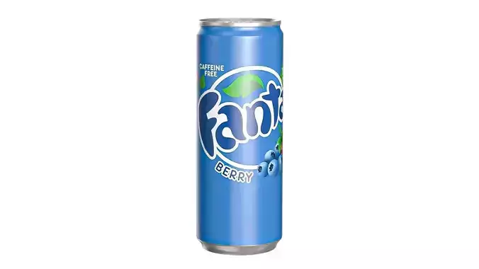 Fanta Berry Drink Can Slim 250ml 02