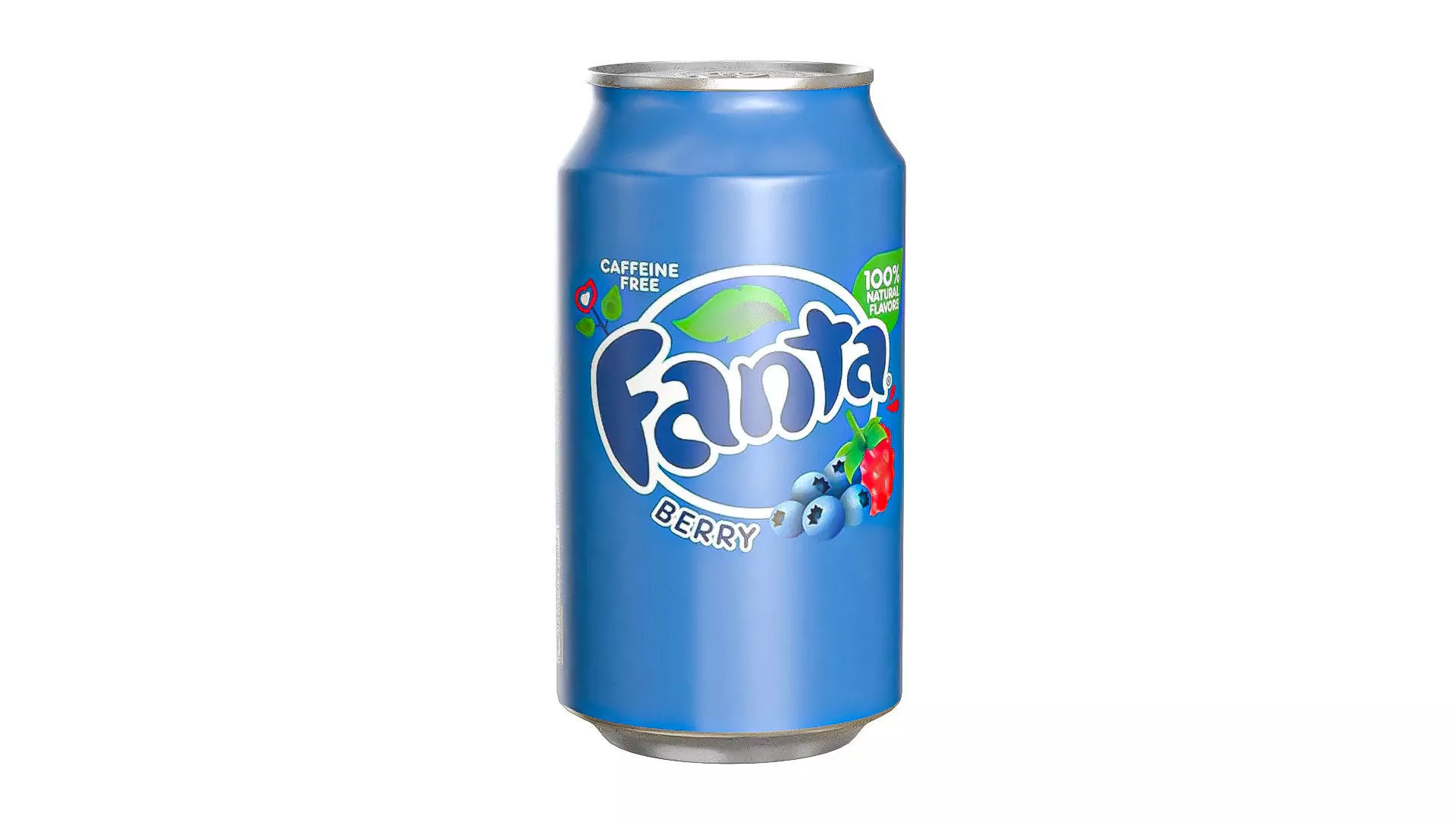 Fanta Berry Drink Can 355ml 11 Low-poly 3D model