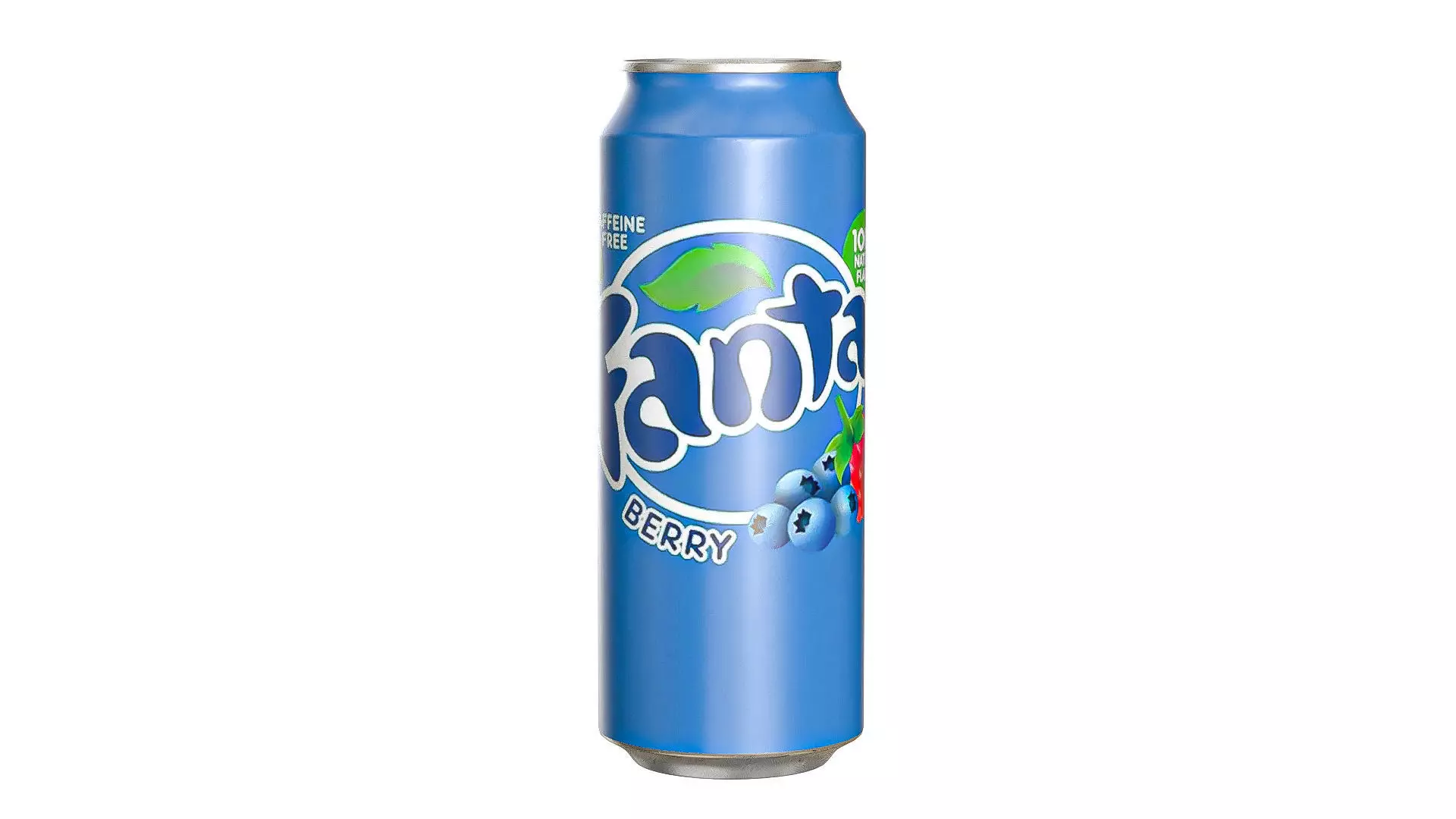 Fanta Berry Drink Can 500ml 14 Low-poly 3D model