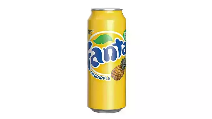 Fanta Pineapple Drink Can 500ml 14