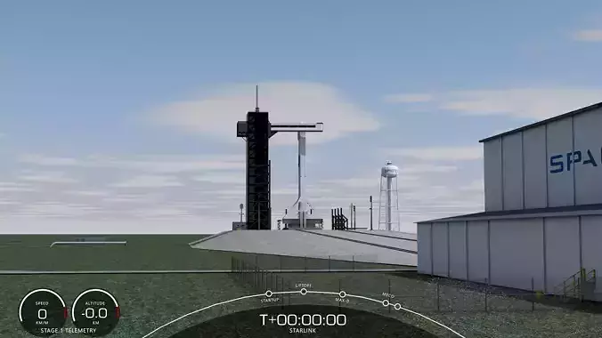 Spacex Kennedy-Center Base