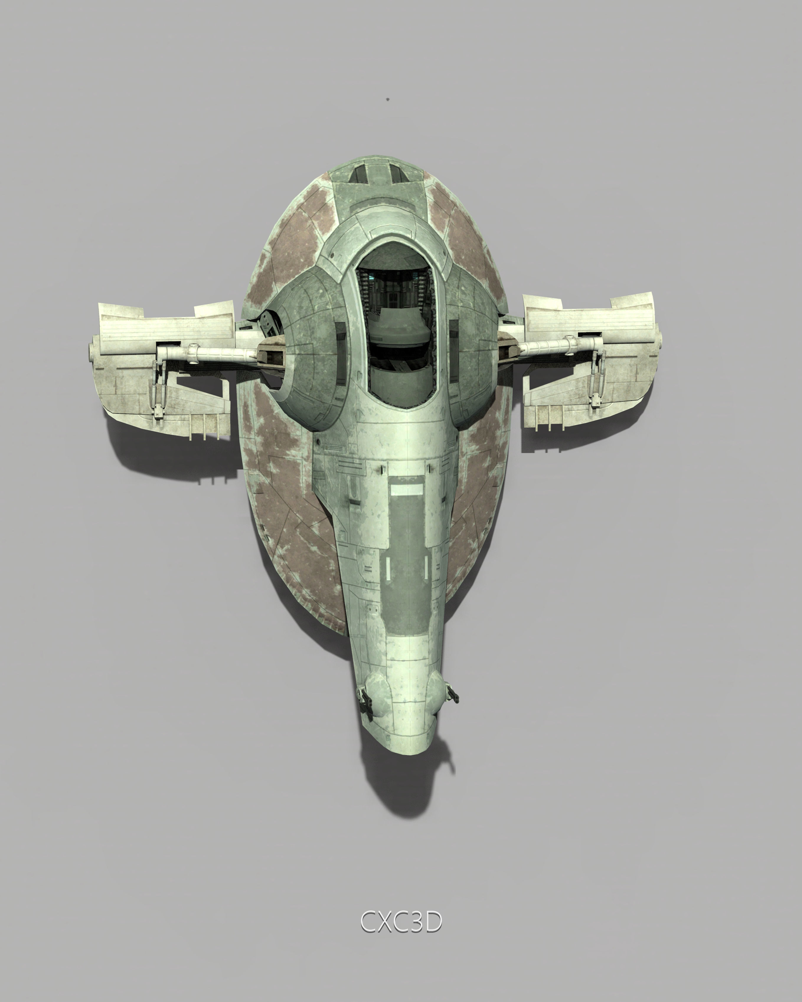 Slave I 3D model_2