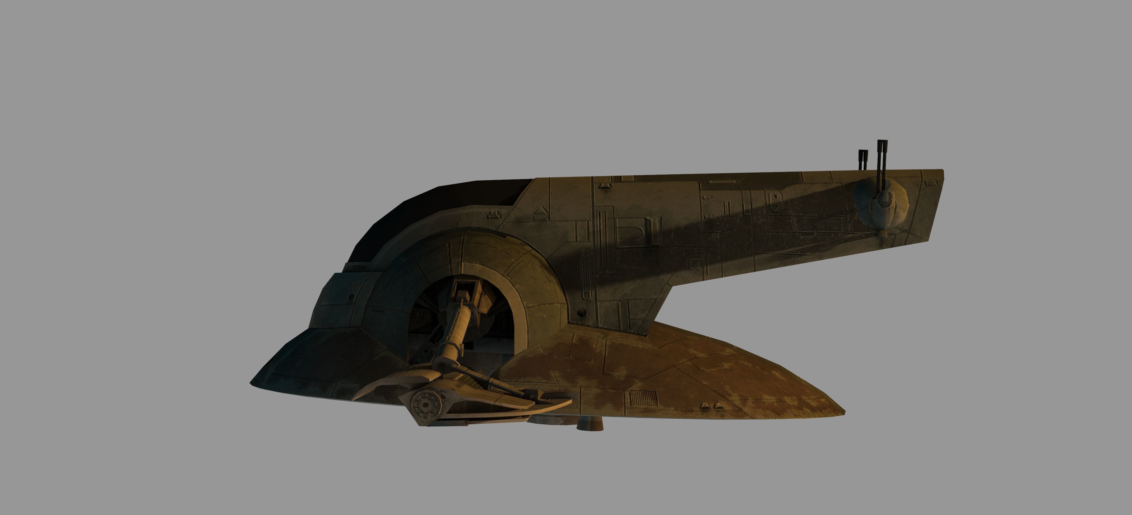 Slave I 3D model_13