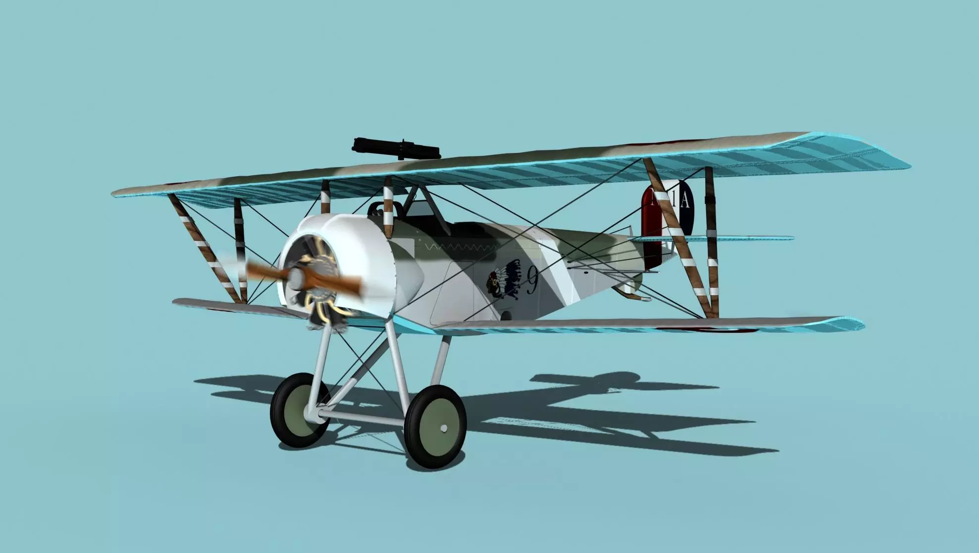 Nieuport 11 VHP V15 3D model_0
