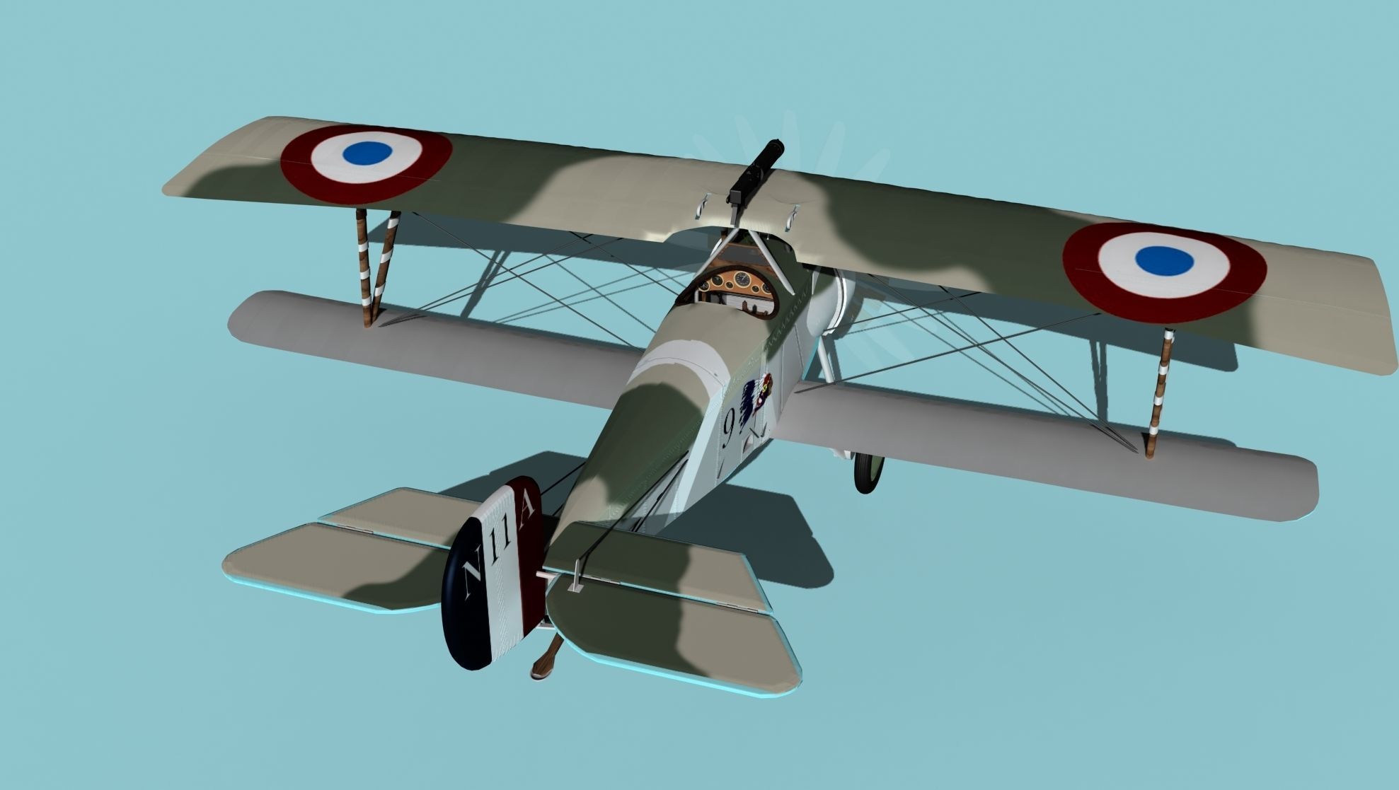 Nieuport 11 VHP V15 3D model_6