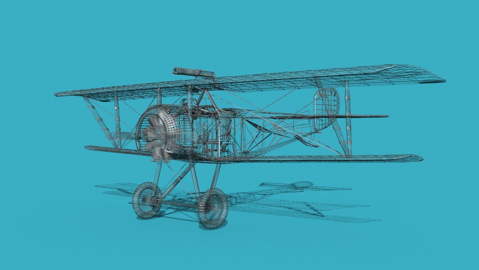 Nieuport 11 VHP V15 3D model_11