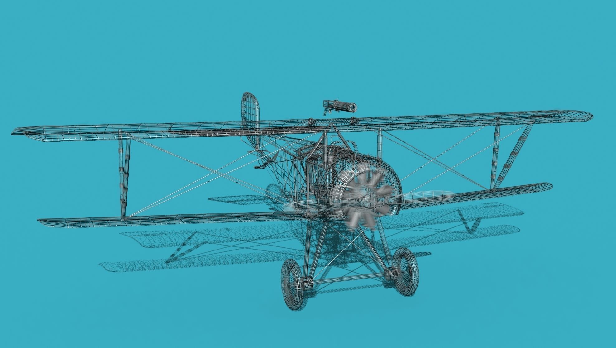 Nieuport 11 VHP V15 3D model_12