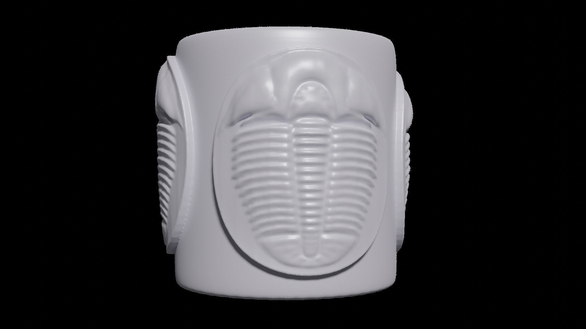 Paleo Cup Trilobite Erathia 3D Printable 3D print model_6