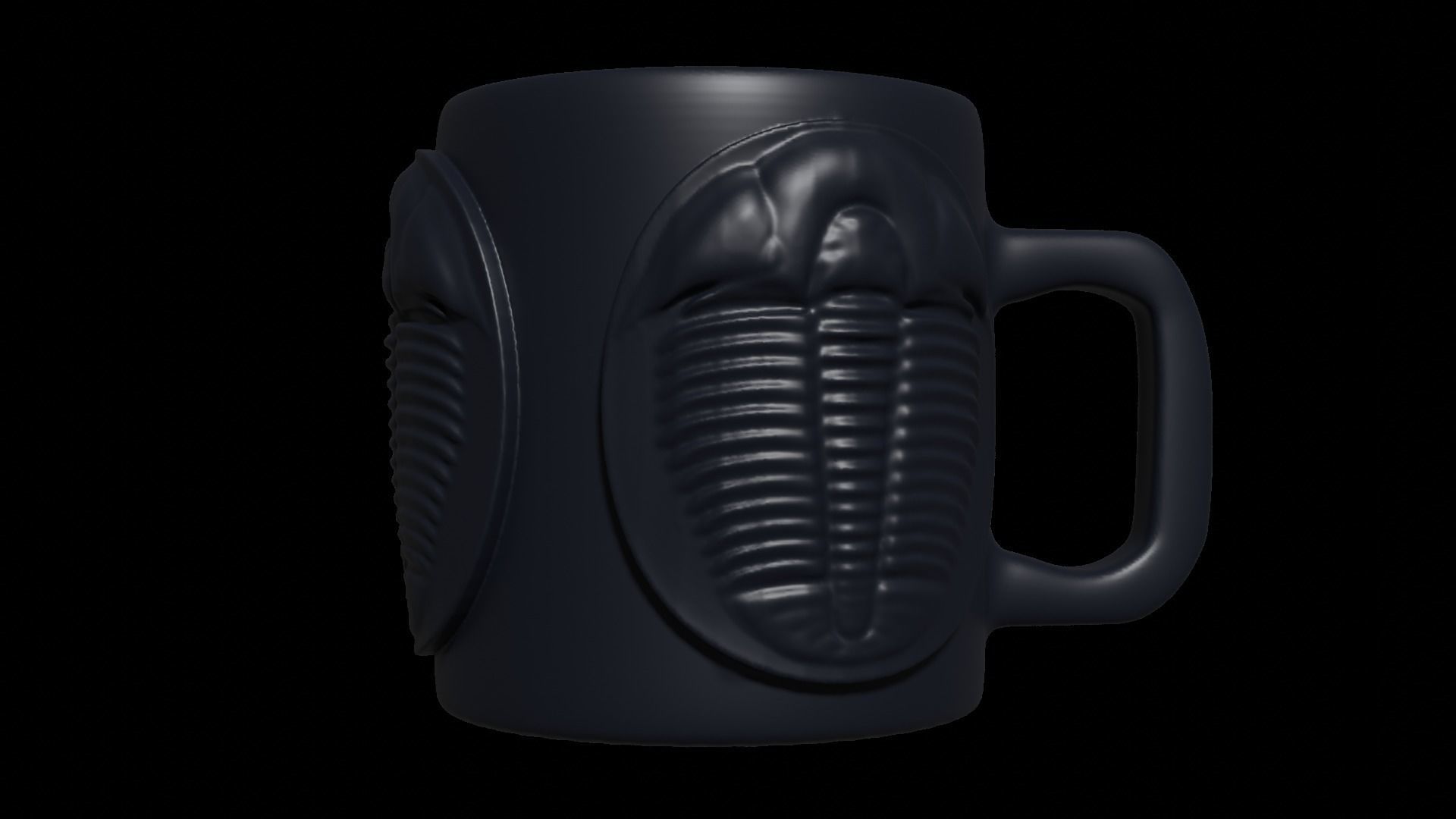 Paleo Cup Trilobite Erathia 3D Printable 3D print model_4