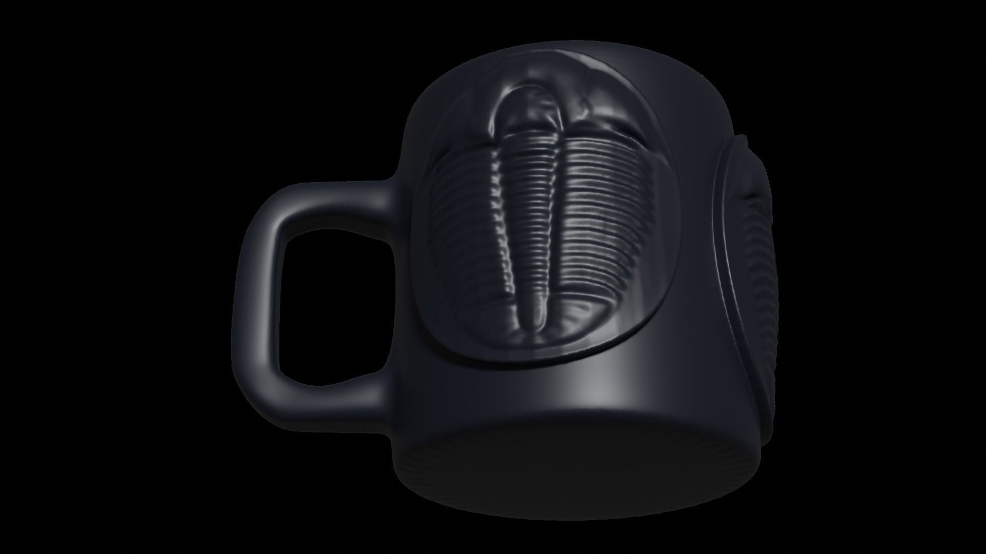 Paleo Cup Trilobite Erathia 3D Printable 3D print model_3