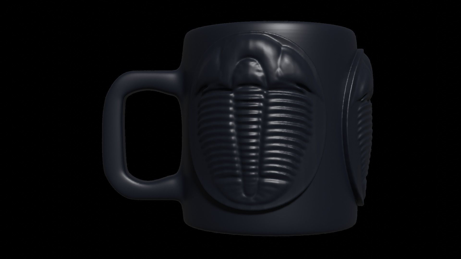 Paleo Cup Trilobite Erathia 3D Printable 3D print model_2