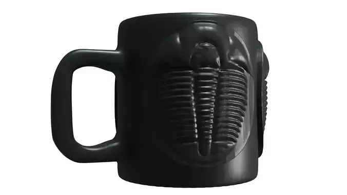 Paleo Cup Trilobite Erathia 3D Printable 3D print model