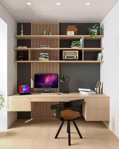 Creative Working Space - Home Office Interior