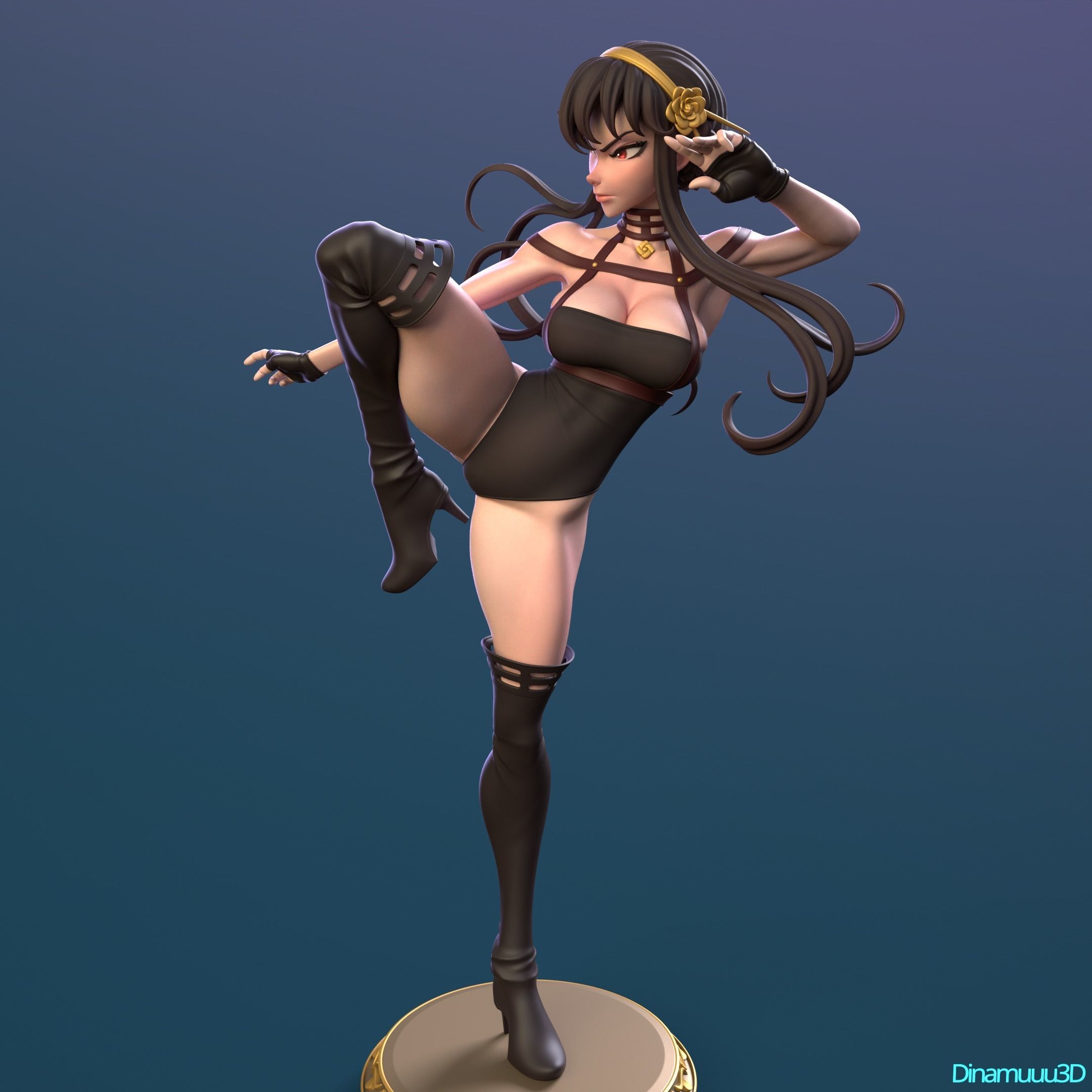 Yor Forger Spy X Family Multi Version SFW NSFW STL 3D print model_4