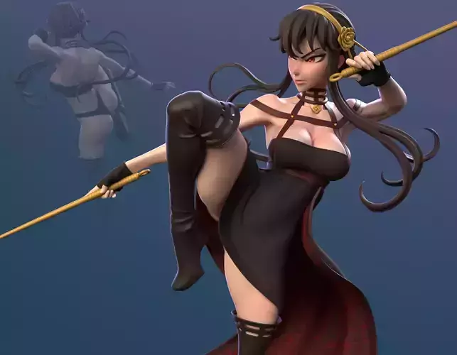 Yor Forger Spy X Family Multi Version SFW NSFW STL