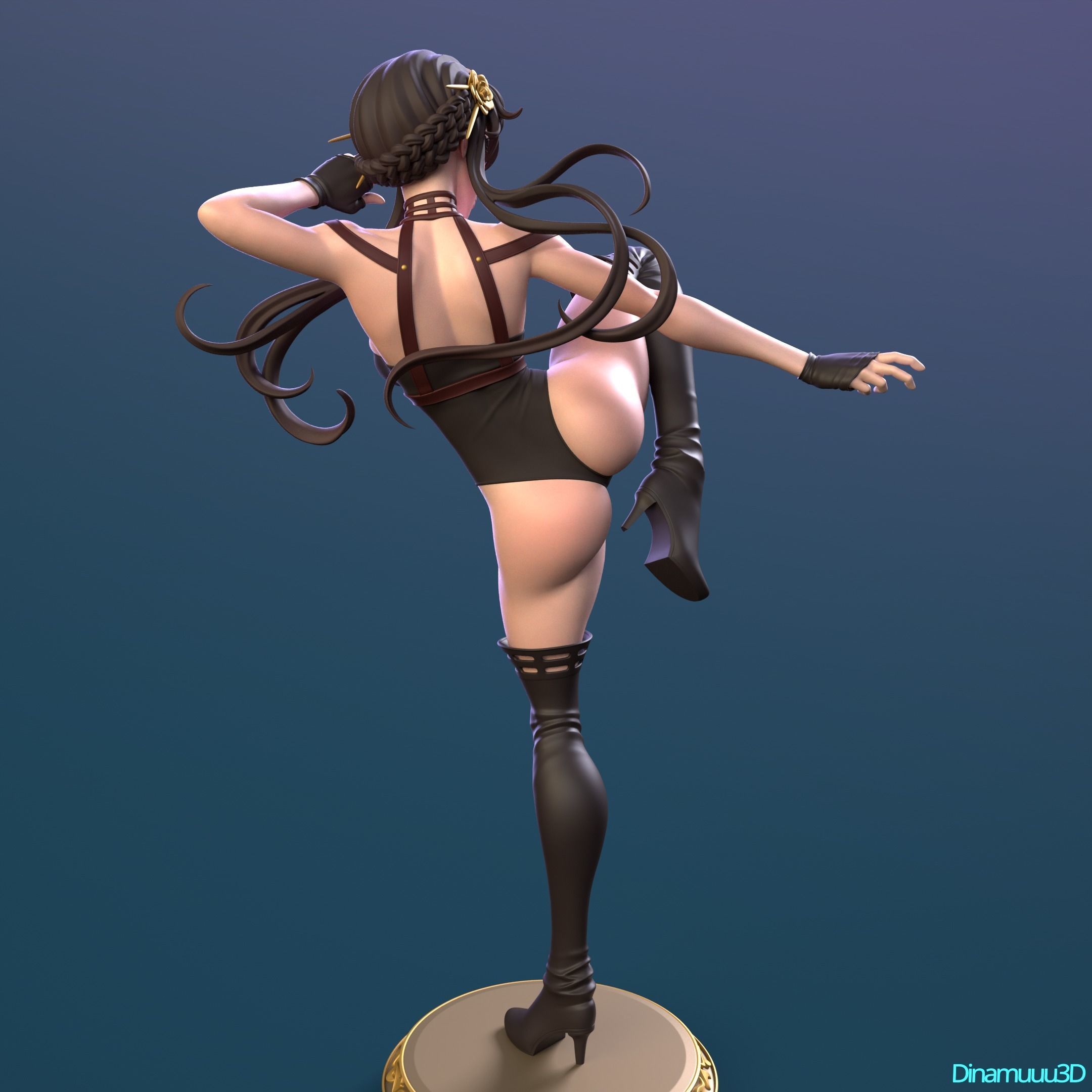 Yor Forger Spy X Family Multi Version SFW NSFW STL 3D print model_5
