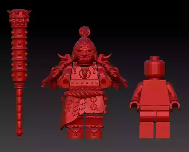 Lego Brick Compatible Minifgure Shugoki FOR HONOR Samurai 