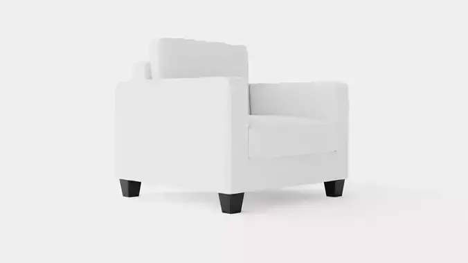 Plaza armchair off-white