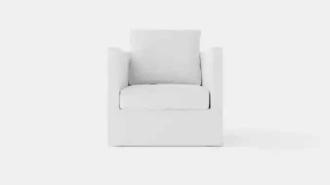 Monroe armchair off-white