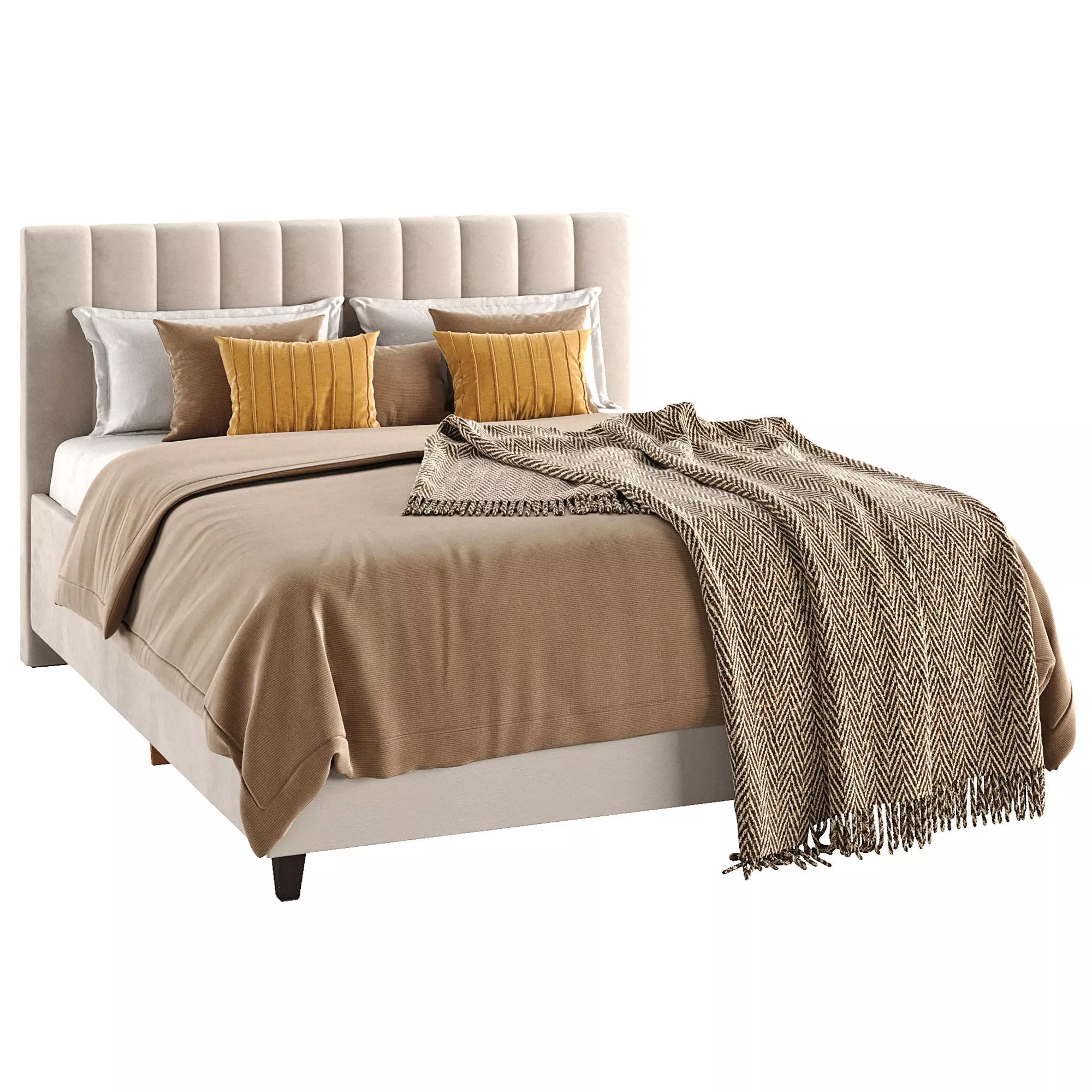 Bed Adele  3D model_0