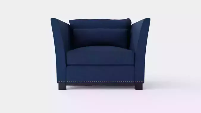 Madison armchair indigo