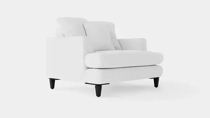 Los Angeles armchair off-white