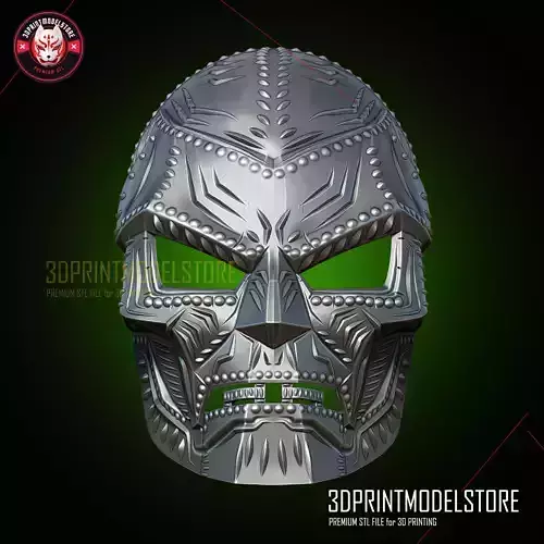 Marvel Dr Doom Cosplay Mask 