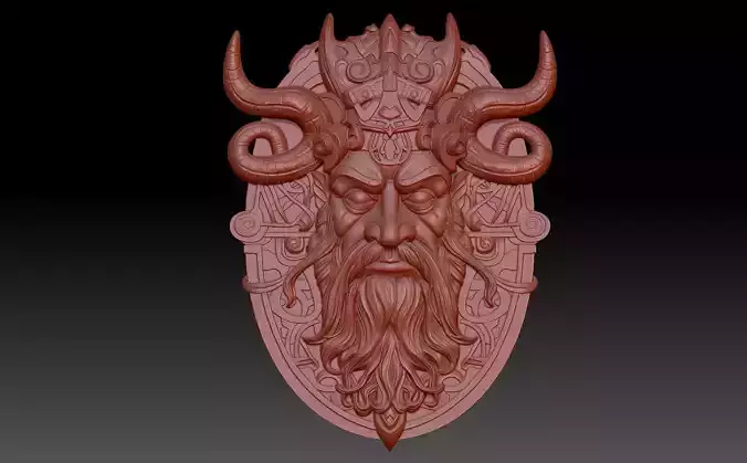 Viking 3D print model