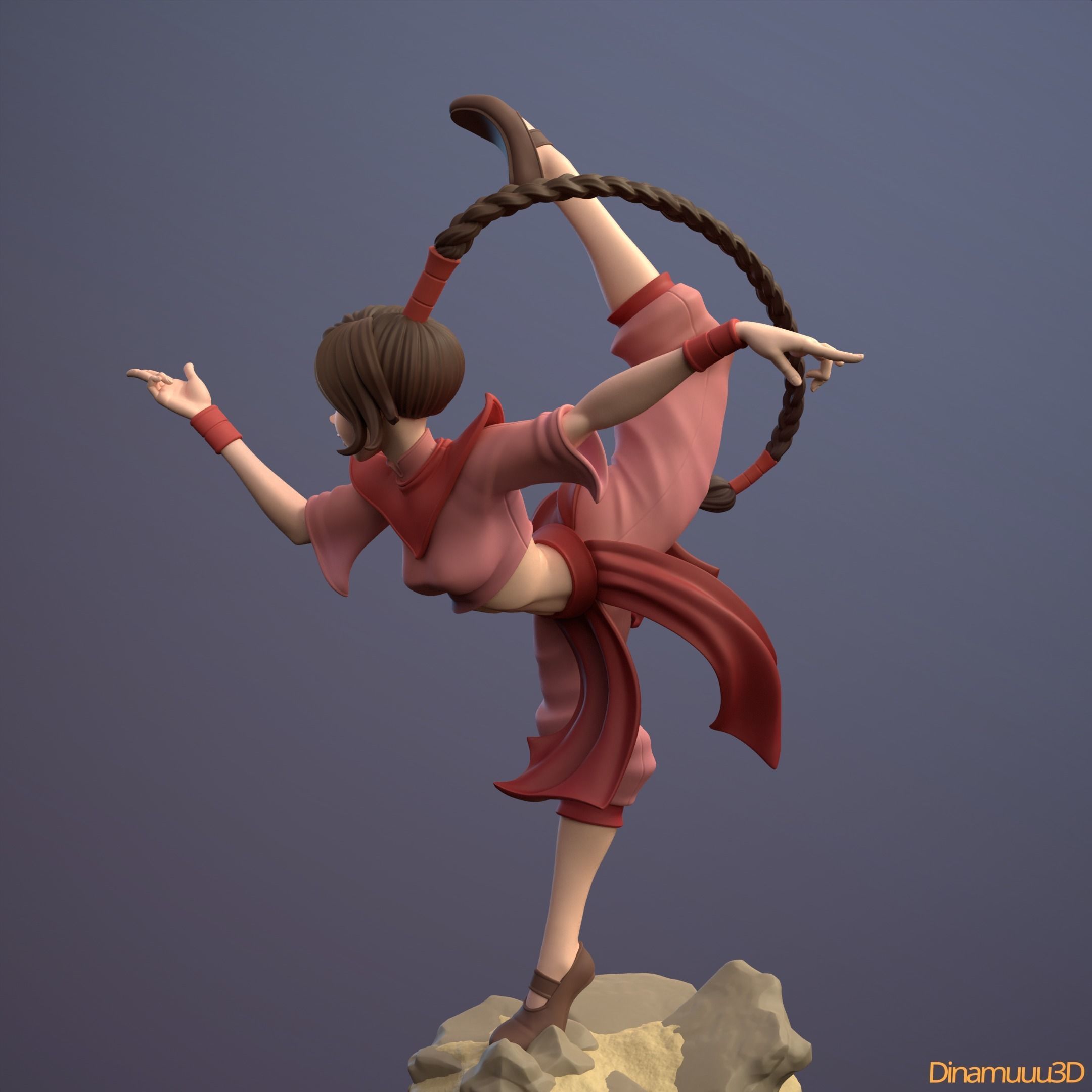 Ty Lee Avatar The Last Airbender Multi Version STL SFW NSFW  3D print model_3