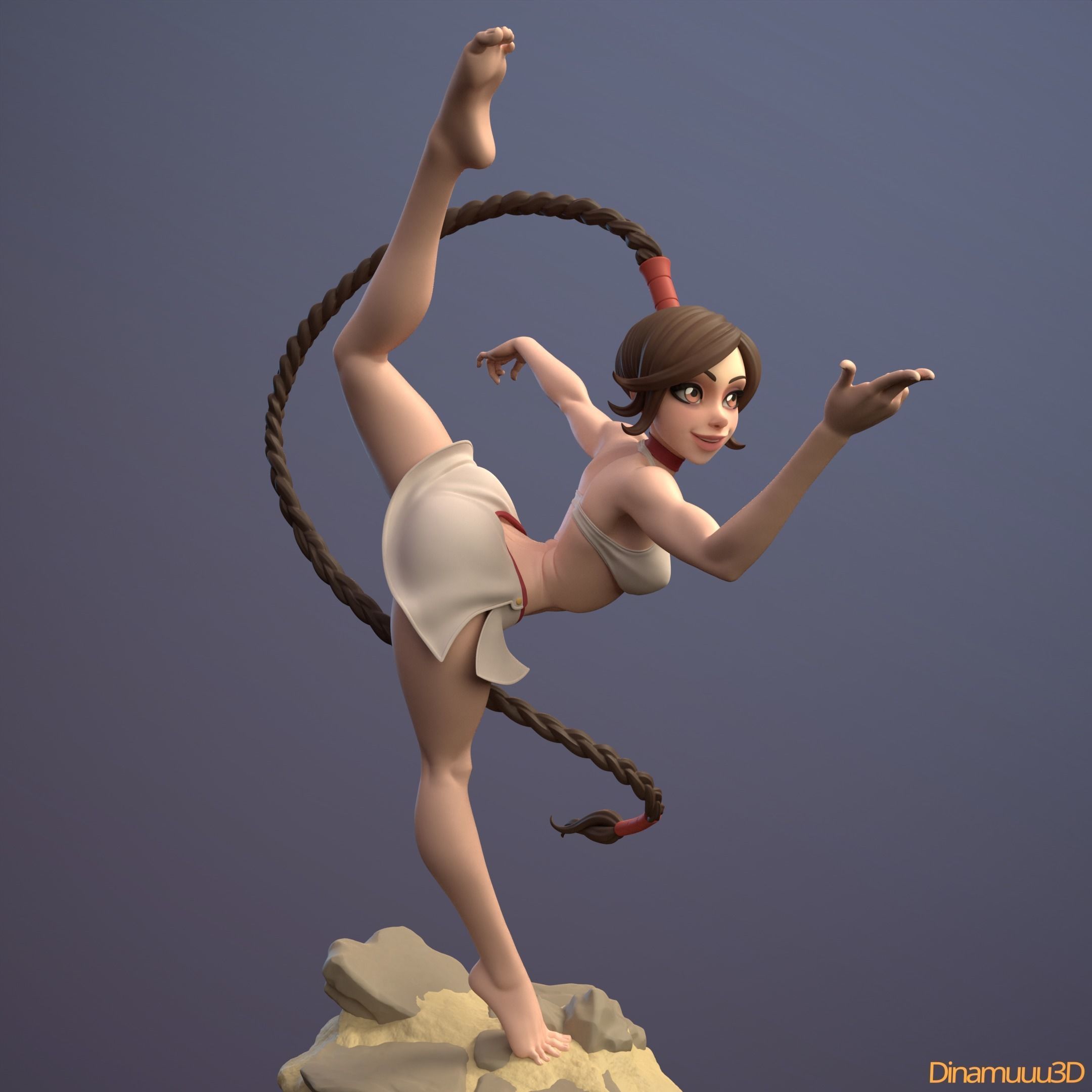 Ty Lee Avatar The Last Airbender Multi Version STL SFW NSFW  3D print model_4