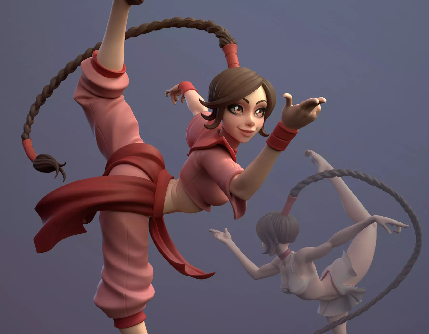 Ty Lee Avatar The Last Airbender Multi Version STL SFW NSFW  3D print model_0