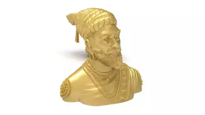Shivaji Maharaj 3Dprint file