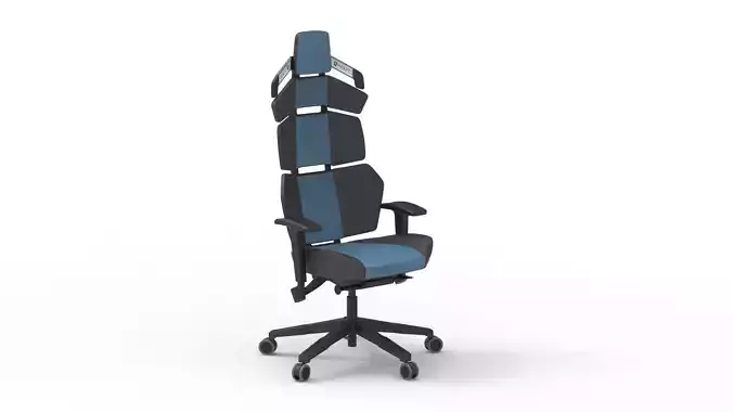 ADEPT HOLO Gaming Stuhl Low-poly 3D model