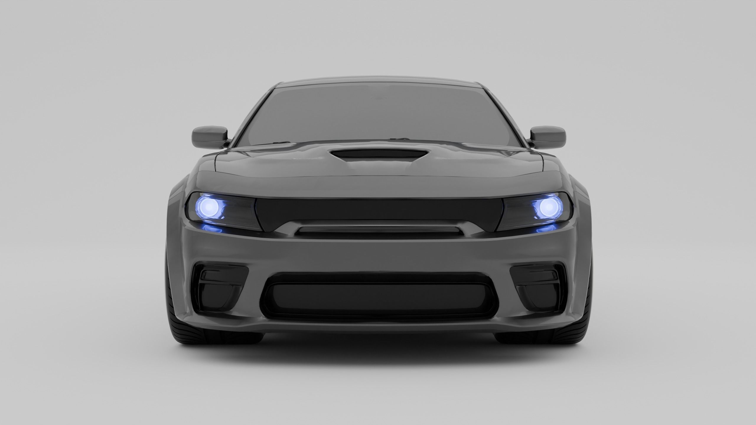 Dodge Charger SRT Hellcat 3D model_3