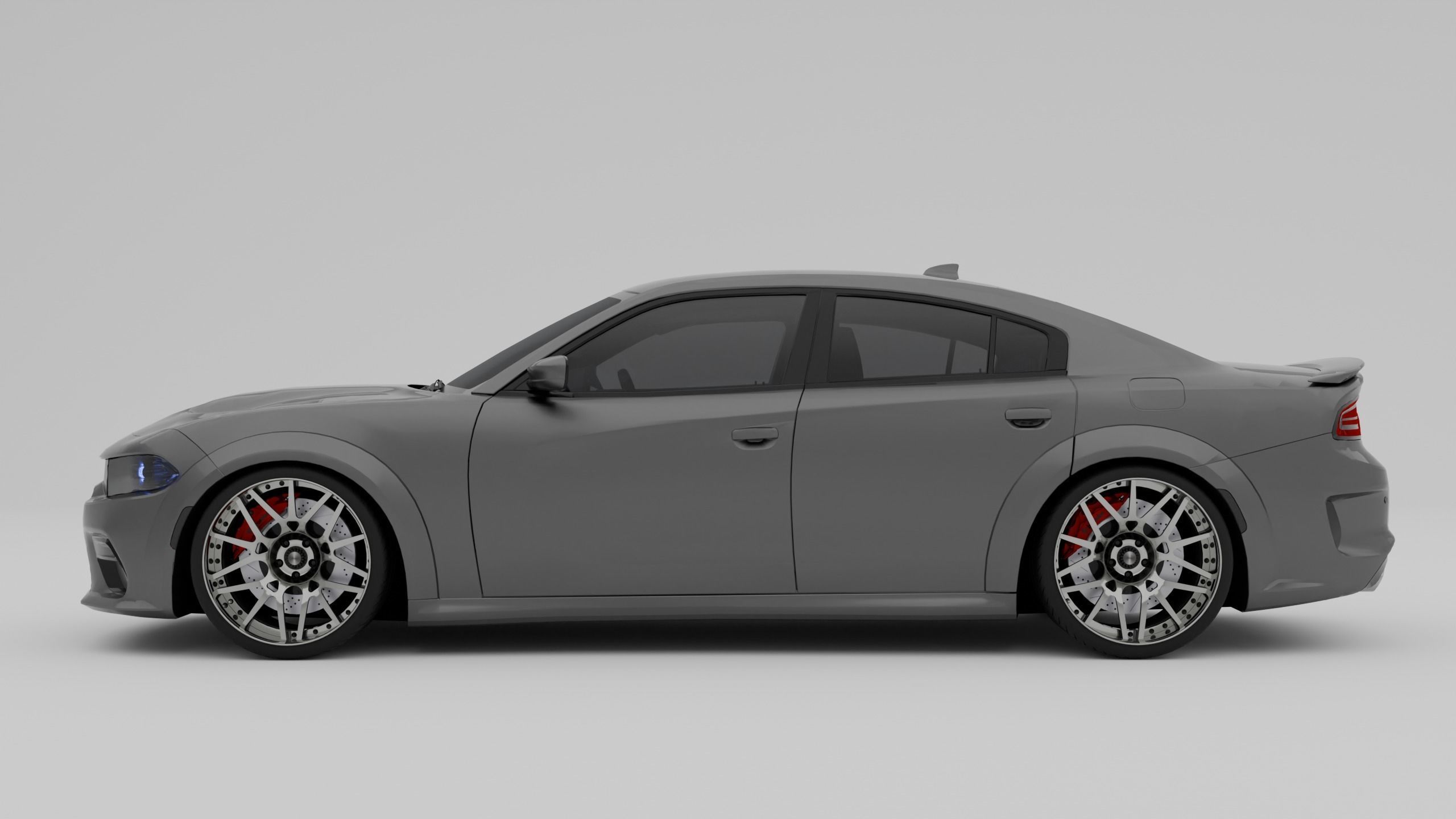 Dodge Charger SRT Hellcat 3D model_1