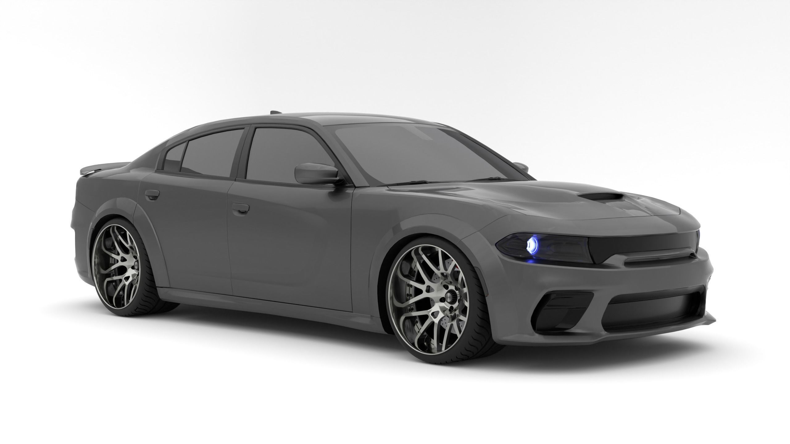 Dodge Charger SRT Hellcat 3D model_6