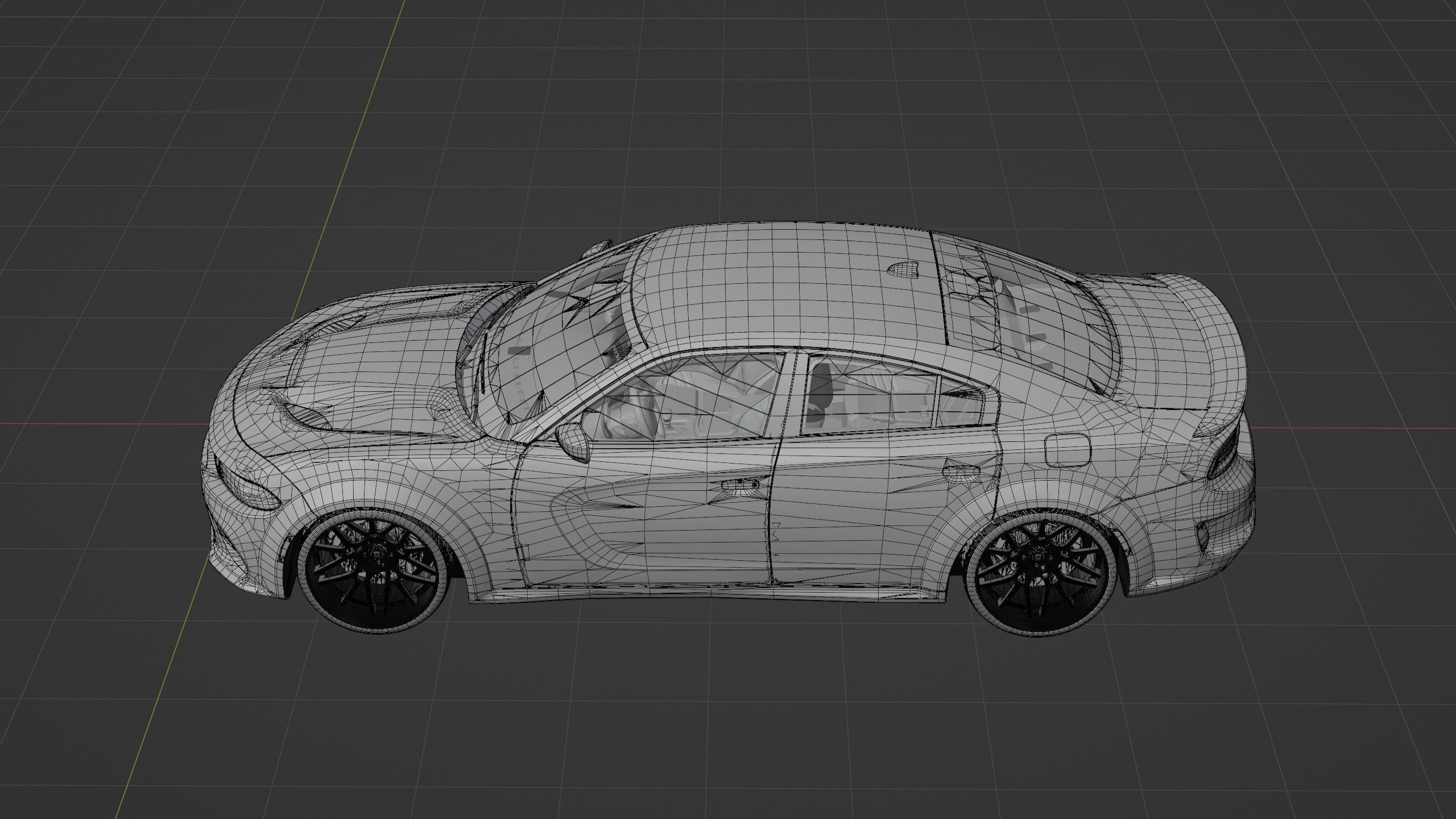 Dodge Charger SRT Hellcat 3D model_13