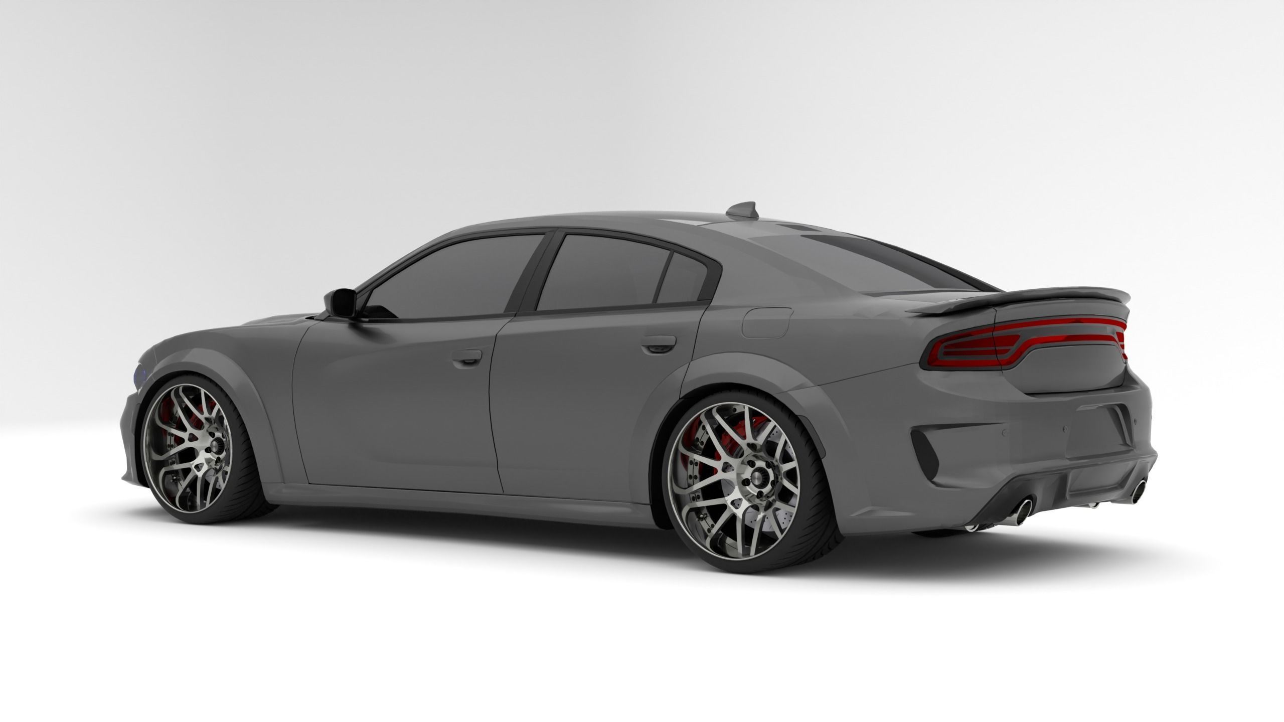 Dodge Charger SRT Hellcat 3D model_7