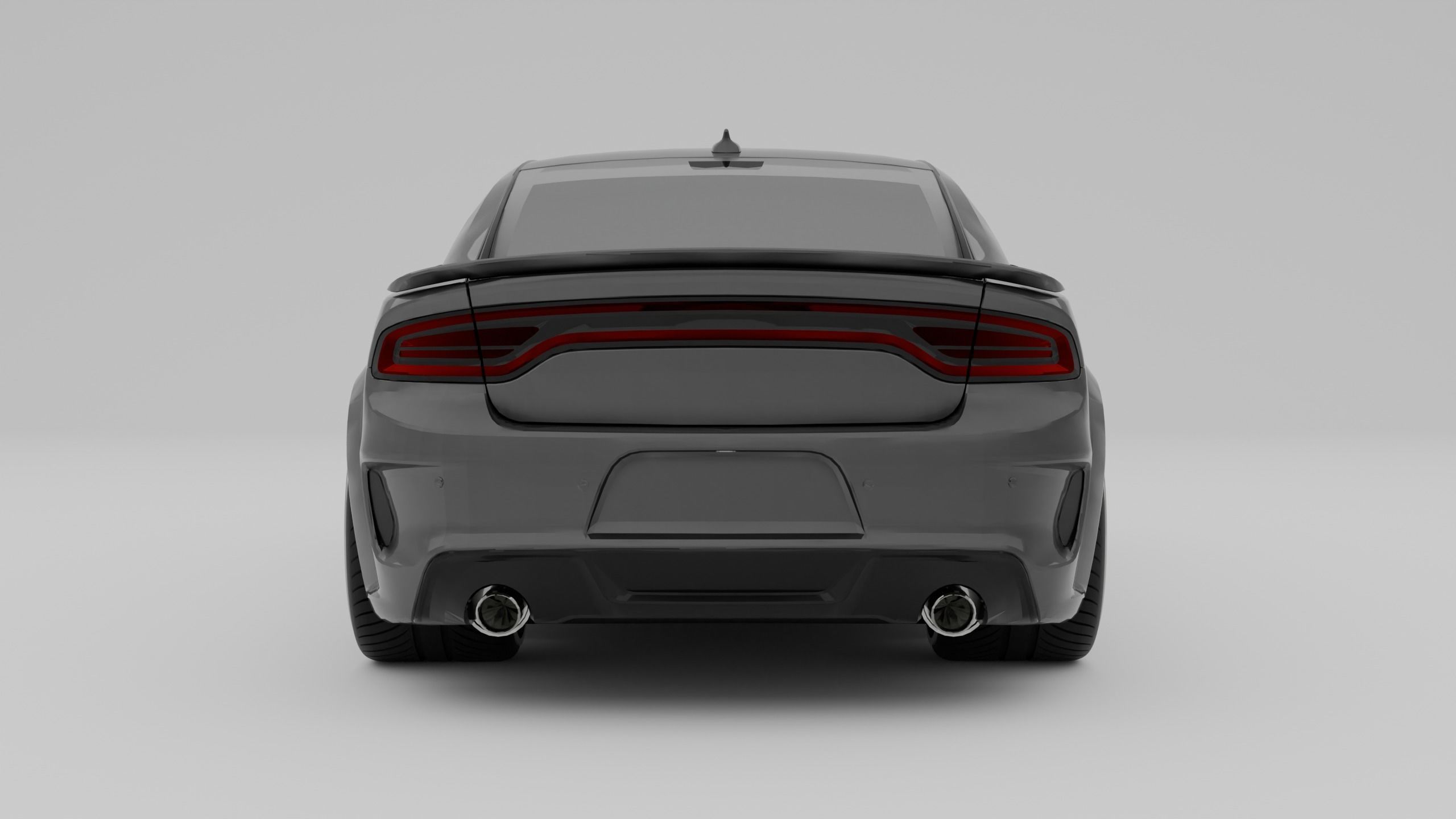 Dodge Charger SRT Hellcat 3D model_4