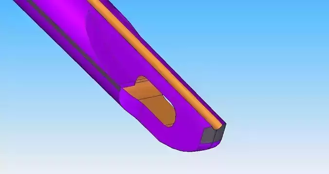 thin Head speargun  3D print model
