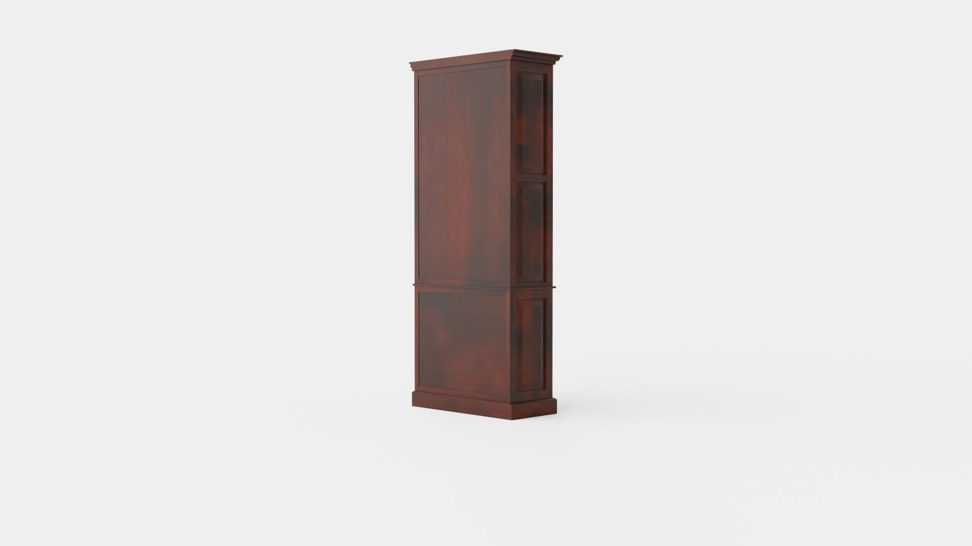 Nantucket display cabinet English Low-poly 3D model_3