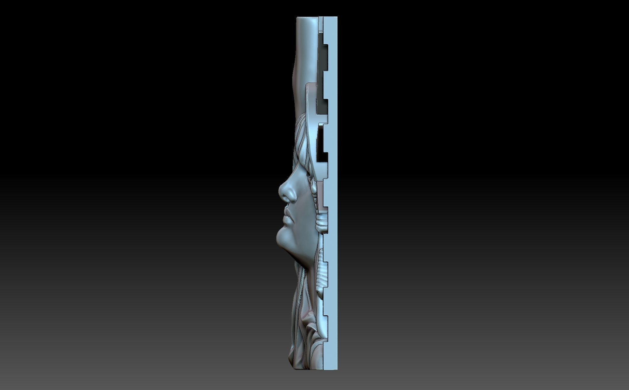 Statue of liberty 3D print model_3