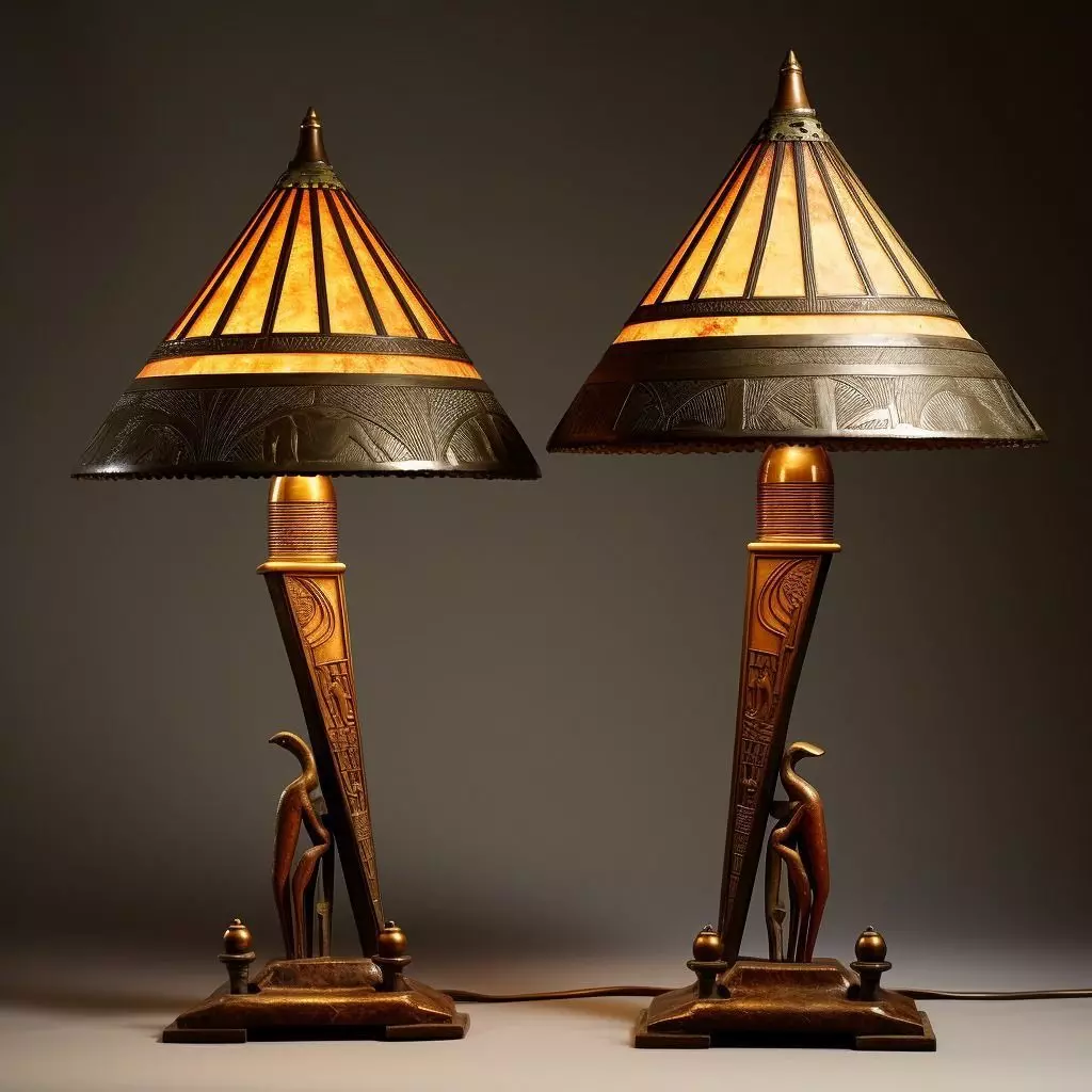 Egyptian Lamp 3D print model_0