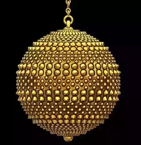 Spikes Thread and Needle Earrings